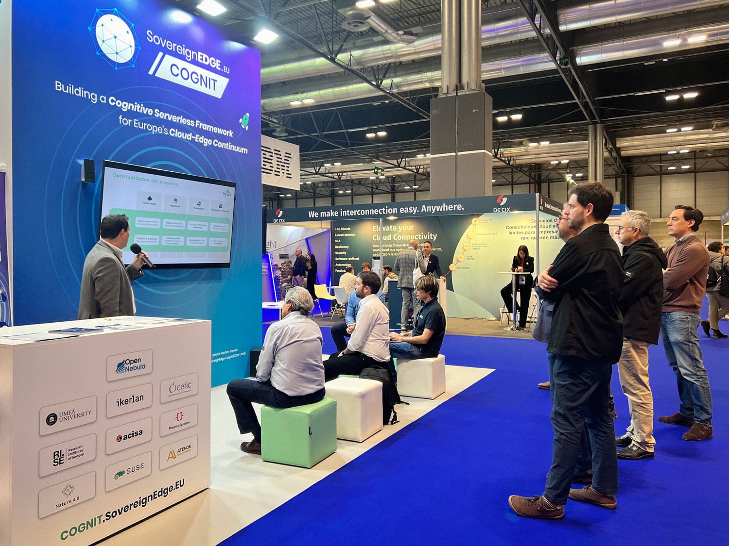 Stand OpenNebula COGNIT IFEMA 2023 04