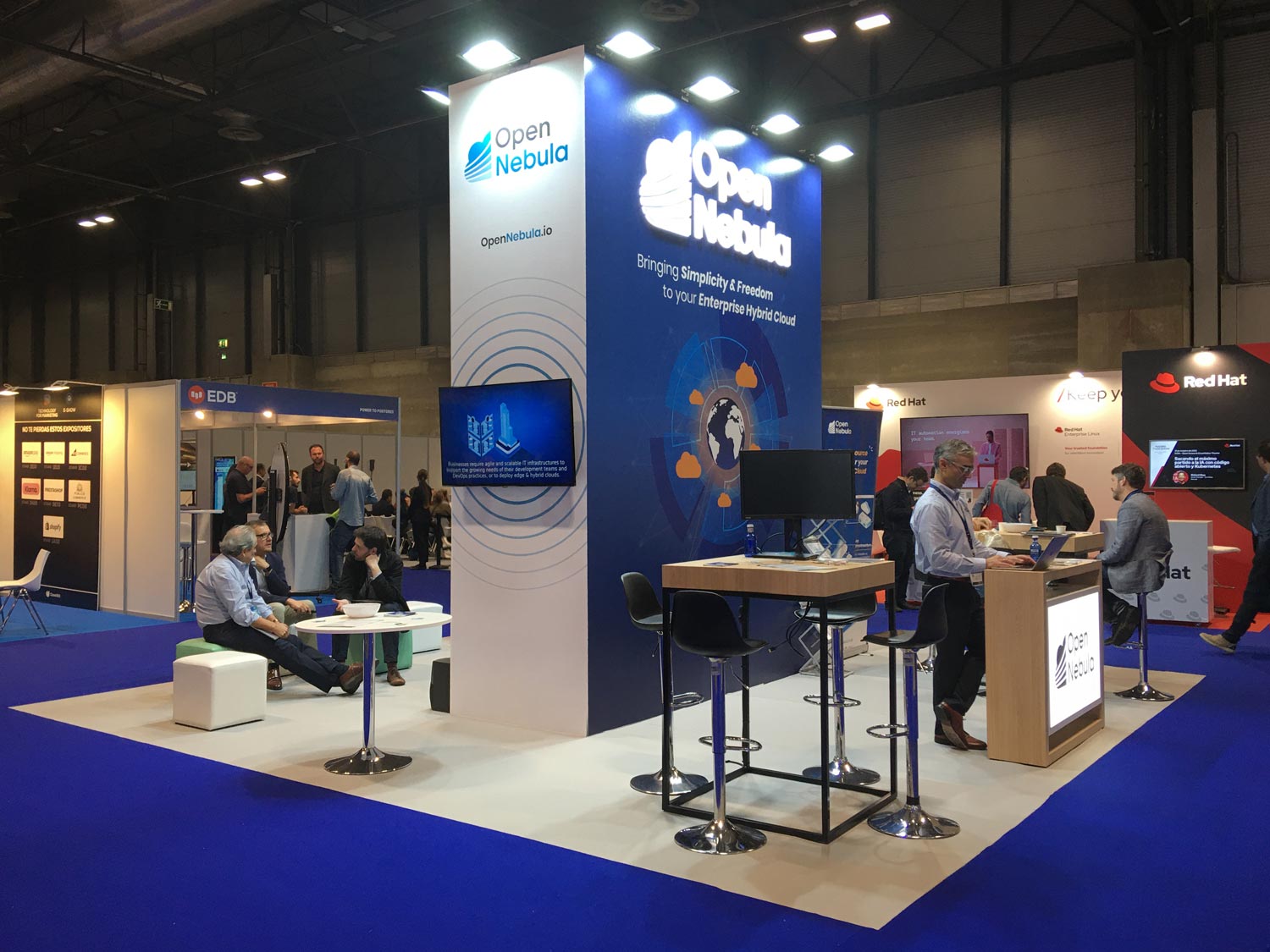 Stand OpenNebula COGNIT IFEMA 2023 07