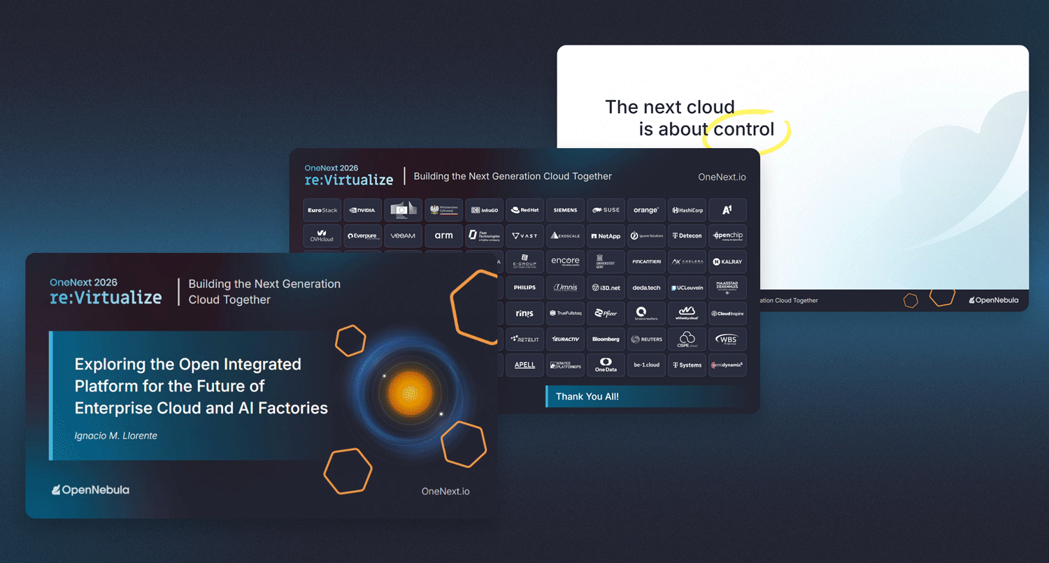 OneNext Event Slides Design