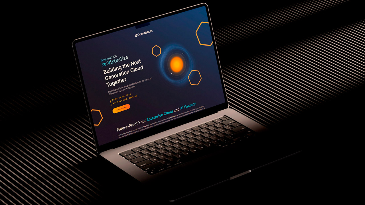 OneNext Event Web Design Mockup